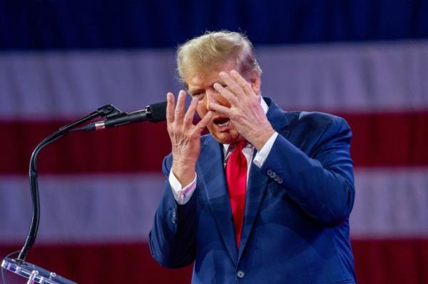 The New York Appellate Division's First Department granted the former president a partial and temporary pause of the penalties.