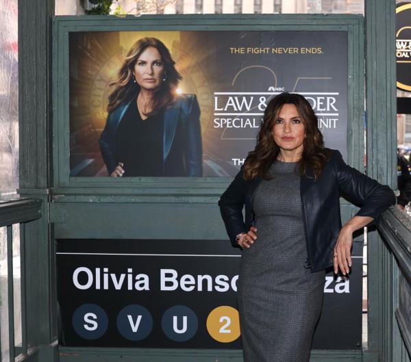 Mariska Hargitay. 