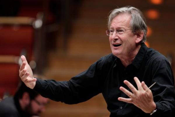 (GERMANY OUT) English co<em></em>nductor John Eliot Gardiner co<em></em>nducts the 'Orchestre Rvolutio<em></em>nnaire et Romantique' at the Cologne Philharmo<em></em>nic Hall (Photo by Brill/ullstein bild via Getty Images)