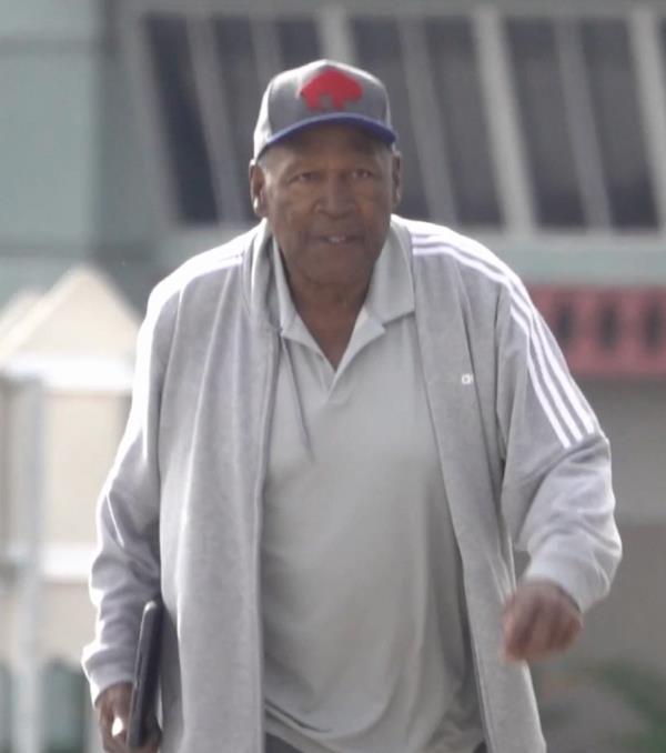 In photos obtained by The Post, the former Buffalo Bills running back was spotted walking with a limp and hunched back after getting out of his black SUV.