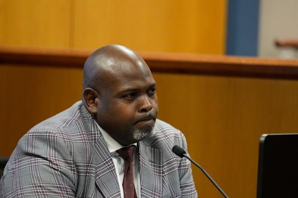 Kelly reported on text messages between Terrence Bradley (above), a former law partner of special prosecutor Nathan Wade, and Ashleigh Merchant.