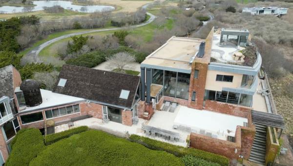 A bird's eye view of the $85 million estate.