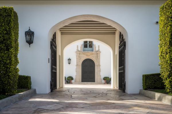 The elegant home was built in 2019