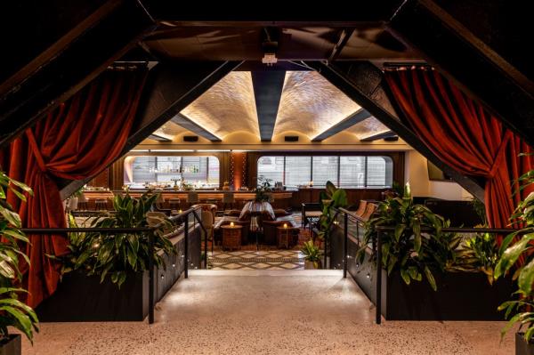 Bergamo’s Bar, cocktail lounge at 22 Vanderbilt.