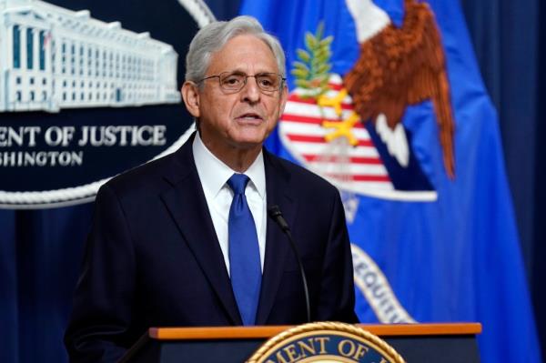 Attorney General Merrick Garland