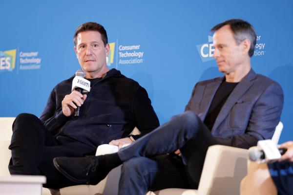 Kevin Mayer and Tom Staggs