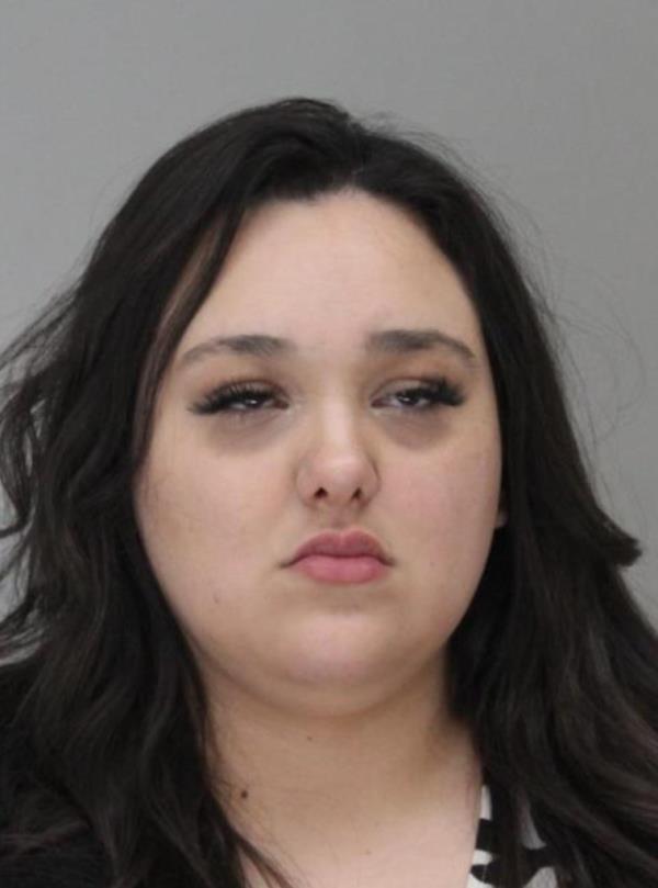 Ragan Sierra Moreno, 28, is pictured in her mugshot.