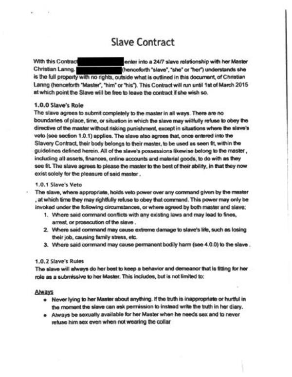 The first page of the