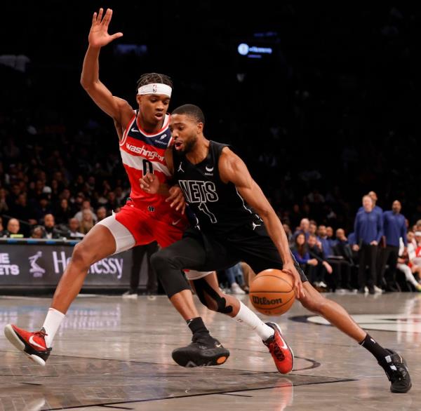 Mikal Bridges scored 21 points in the Nets' win.