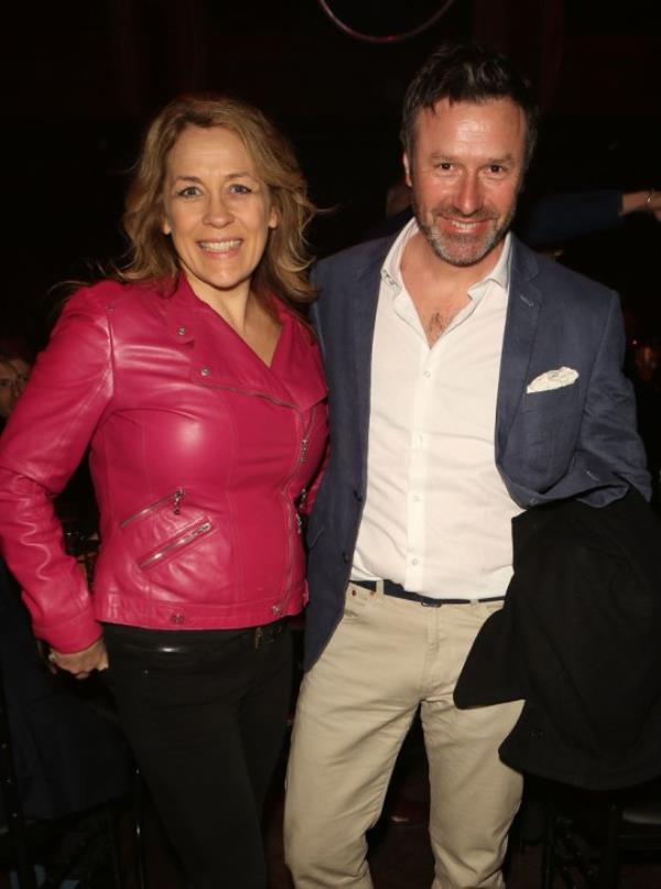 Sarah Beeny and husband Graham Swift