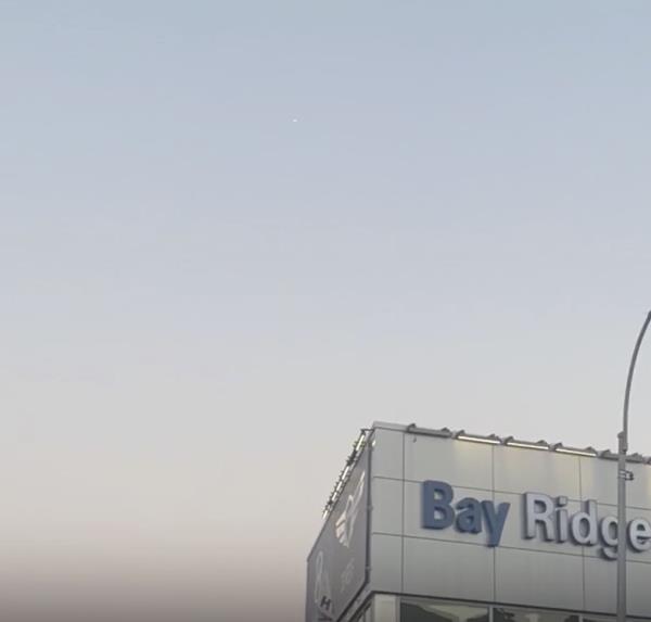 The Bay Ridge UFO left an 