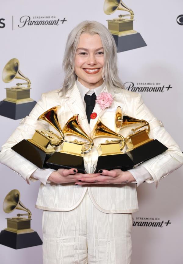 Phoebe Bridgers slammed former Grammy's CEO Neil Portnow during a press co<em></em>nference after her band Boygenius managed to secure three out of four awards at the 66th annual Grammy Awards on Sunday. 