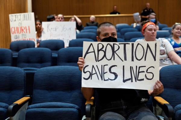 Abortion protest