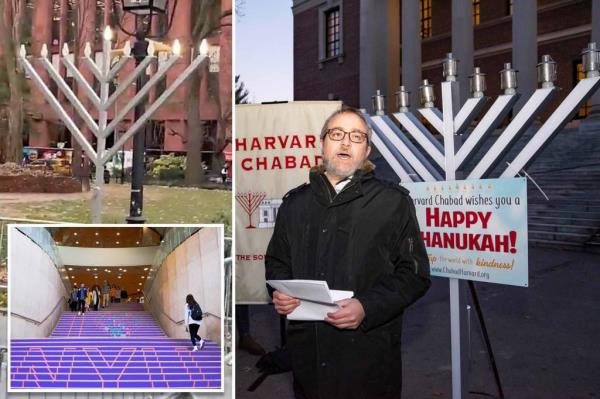 拉比说，哈佛大学强迫犹太学生团体在晚上把烛台“藏起来”，以免遭到破坏