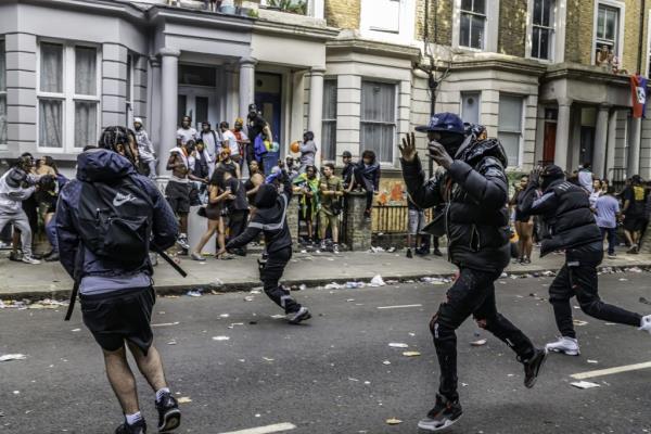 London's famous Notting Hill Carnival reached its highest level of stabbings in seven years.