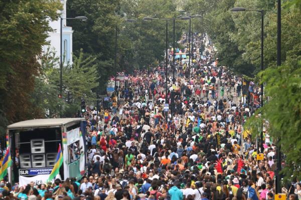 The event attracts hundreds of thousands of attendees on the streets of England’s capital, and features live music, performances, and entertainment.