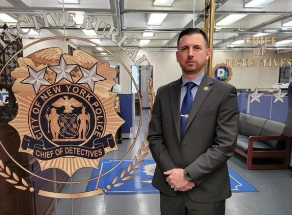 Detective Ryan Glas of the NYPD's Cold Case Squad led the multi-agency identification effort