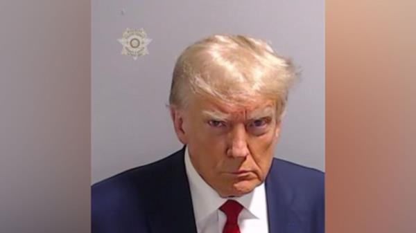 Ex-President Do<em></em>nald Trump's mugshot was released on Thursday night