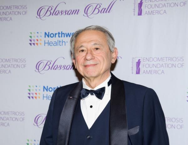 Dr. Tamer Seckin, an NYC board-certified gynecologist and laparoscopic surgeon, is pictured at the Blossom Ball, EndoFound's largest annual fundraiser.