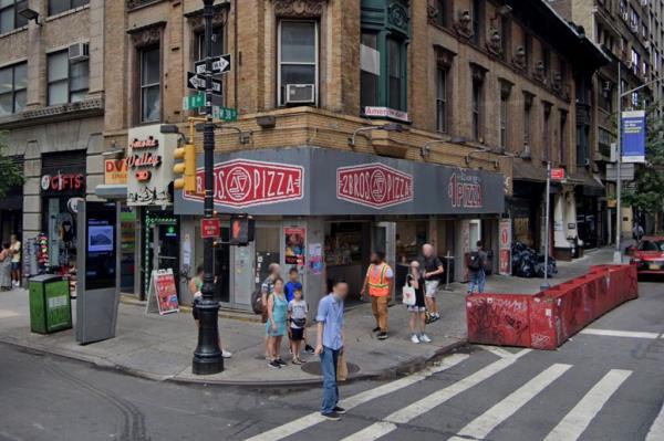 corner of 8th Ave and W.38th St
