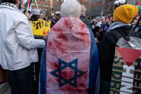 Anti-Israel protesters