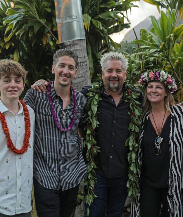 Guy Fieri Shares Shirtless Selfie