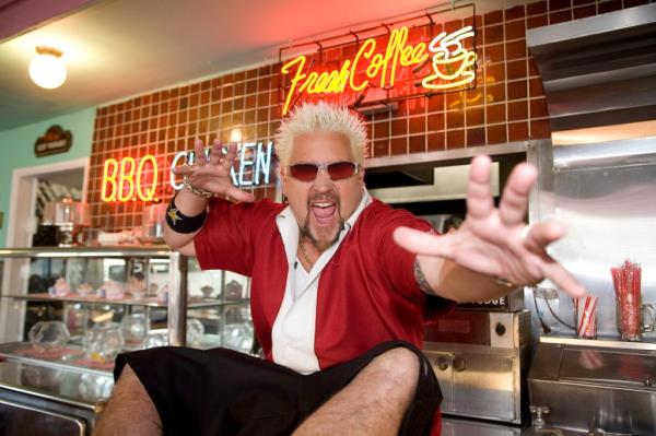Guy Fieri Shares Shirtless Selfie