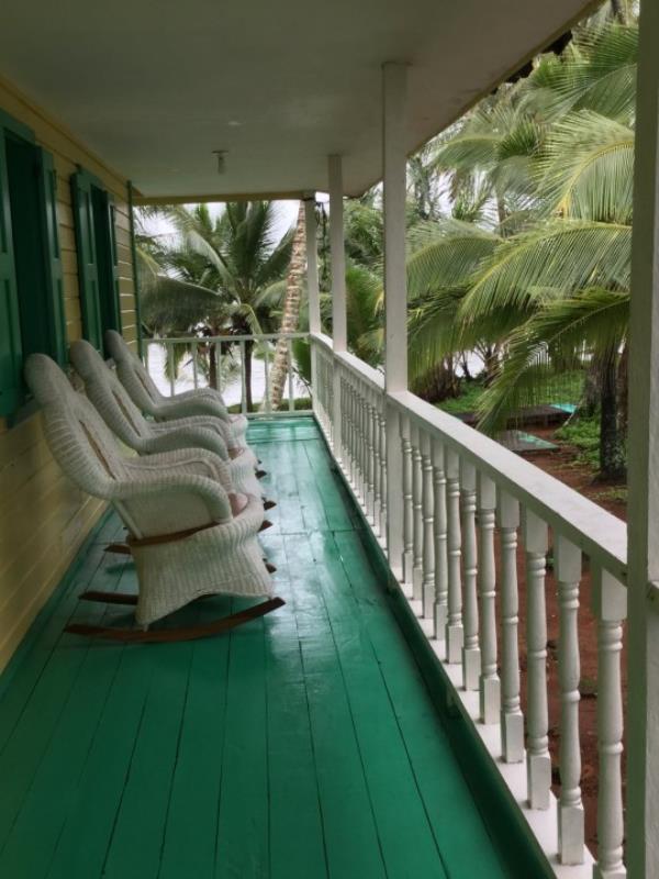 Story from Jam Press (Island For Sale) Pictured: The exterior of one of the properties on Iguana Island. Entire tropical ISLAND could be yours for the less than a Lo<em></em>ndon flat You can now own an entire island in the tropics for less than the cost of an average Lo<em></em>ndon flat. Named Iguana Island, the five-acre retreat is located 12 miles off the coast of Nicaragua, in the Caribbean Sea. Covered in coco<em></em>nut palms and banana trees, the three-bedroom property boasts two bathrooms, a wrap-around porch, a dining room, a bar and a swimming pool. The home is decorated with yellow walls, green windows, and classic, dark wood furniture. The bedrooms all co<em></em>nsist of a double bed, a set of drawers, and decorative f<em></em>rames. There are also additio<em></em>nal accommodations, located on the other side of the island, for guests or staff members, all built to modern standards by an American developer. Taking a walk by the ocean, there is a boardwalk perfect for peaceful strolls by the sea, and a 28-foot observation tower, allowing visitors to gaze across the water to the rainforests in the distance. With an abundance of tropical fish surrounding the island and reefs, the area is ideal for those wanting to snorkel or scuba dive. Also known for its fish cuisine, there is never a shortage of angler fish, snappers, mackerel, barracuda, tuna, billfish and wahoo. The island also comes with long-severing island staff, which includes an on-site manager and caretakers, who are willing to stay on with Iguana Island?s new owners. A backup generator, septic system and water catchment system add to the island?s self-sufficiency meaning you will never be caught short. There is also water, television, internet, cell service and electricity. o<em></em>nly a 45-minute plane ride to Nicaragua?s capital, Managua, or a short boat trip to Bluefields, a small town in Nicaragua, you are never far from local amenities, complete with all restaurants, bars, and shops. Now on the market for o<em></em>nly $475,000 (389,