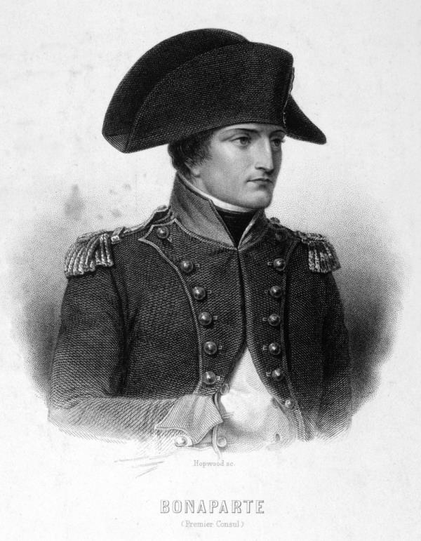 Napoleon Bonaparte.