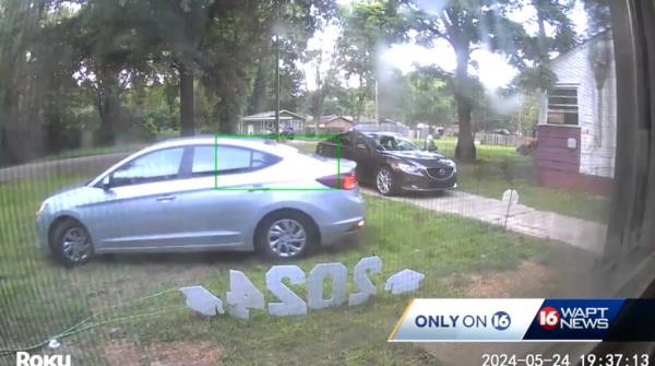 The thieves stole Allen's car, but ditched it o<em></em>nly two blocks from her house.