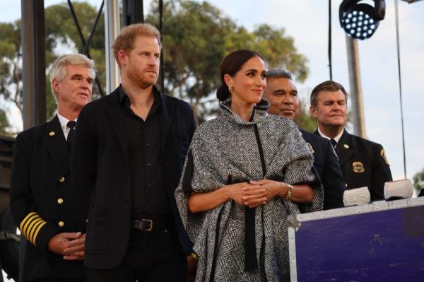 Prince Harry and Princess Meghan Markle pictured in September 2023.