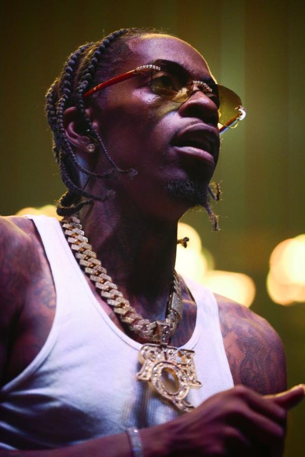 Rich Homie Quan performing at Tabernacle in Atlanta, Georgia, in 2022.