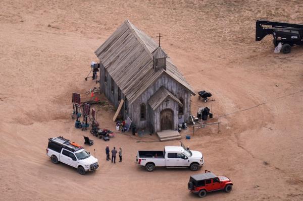 The movie set of 