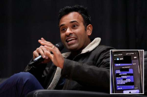 新罕布什尔州一名男子被控威胁Vivek Ramaswamy：“打爆他的脑袋”
