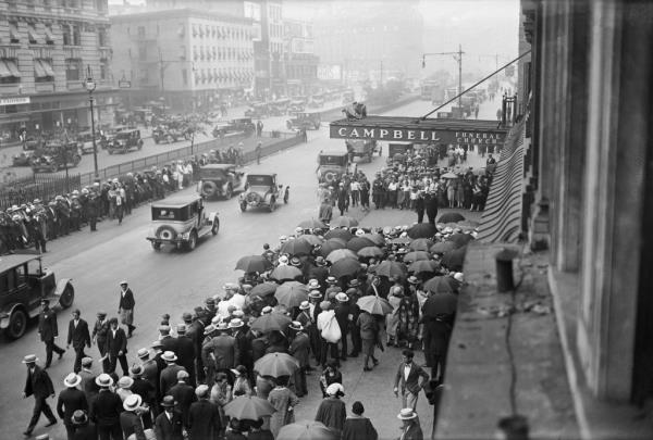 rudolph valentino funeral