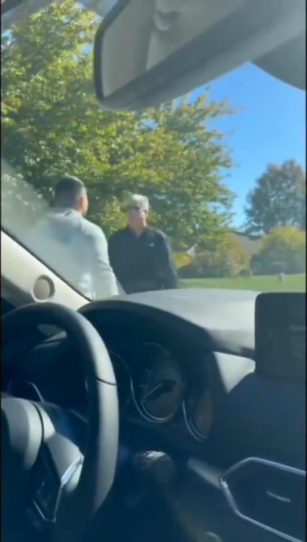 Penn State York advisory board member Jo<em></em>nathan Spanos was caught on video shouting multiple racial slurs during a road rage outburst.