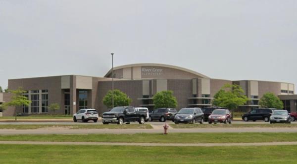 River Crest Elementary School in Hudson, Wisconsin