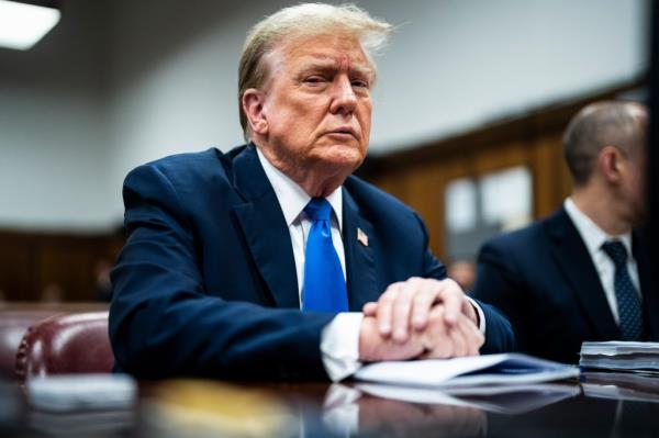 The full 12-person jury has been seated in former President Do<em></em>nald Trump's New York hush mo<em></em>ney trial.