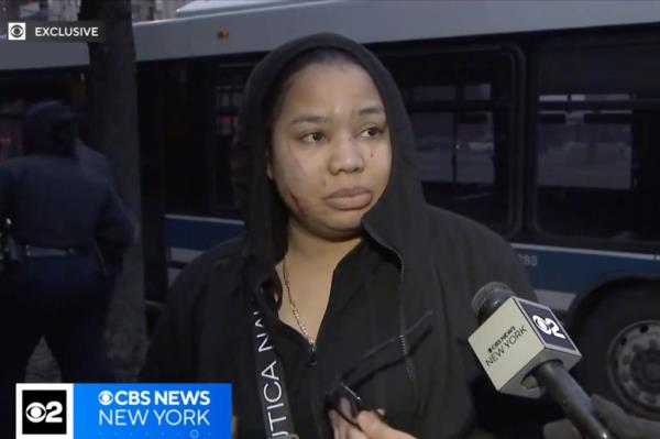 Stephanie Aquino was groped and then slashed by a man on an MTA rush hour bus. 