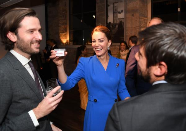 Jason Knauf with Kate Middleton. 