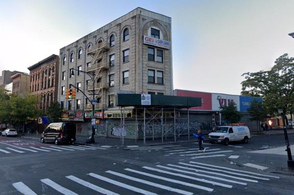 Site of Bronx rape. 