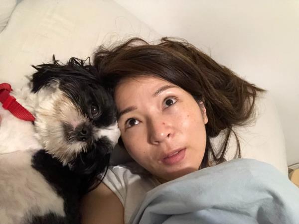 A photo of Makiyo Davidson and Panda