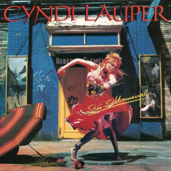 The cover of Cyndi Lauper's 