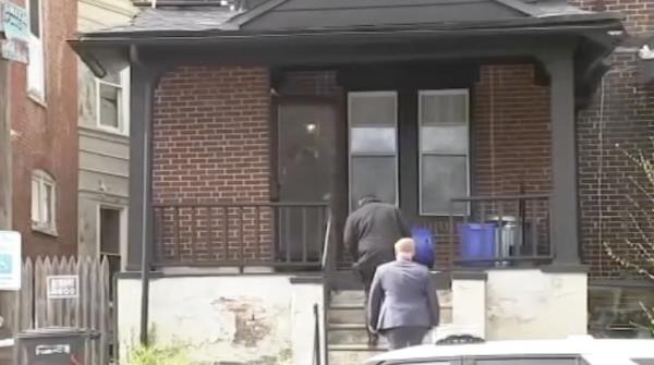 Philadelphia home wher<em></em>e toddler shot herself. 