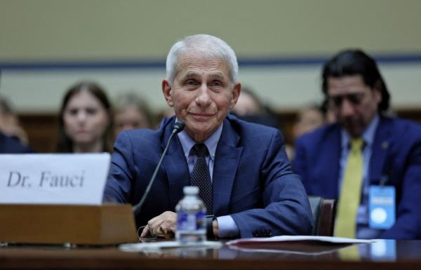 Dr. Anthony Fauci, former director of the Natio<em></em>nal Institute of Allergy and Infectious Diseases and former chief medical adviser to President Biden, takes part in a hearing for the House Oversight and Reform Select Subcommittee on the Coro<em></em>navirus Pandemic, on Capitol Hill in Washington, U.S., June 3, 2024.