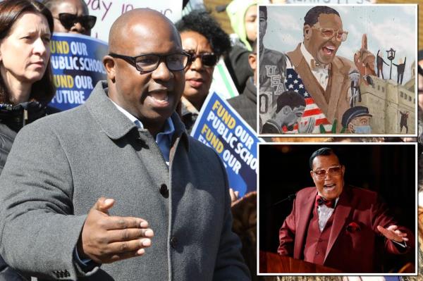 “小队”众议员贾马尔·鲍曼(Jamaal Bowman)抨击了路易斯·法拉肯(Louis Farrakhan)“骇人听闻”的辩护