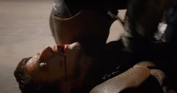 Pedro Pascal portrays a dead Oberyn Martell in the fourth season of 
