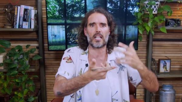 Russell Brand's denial video