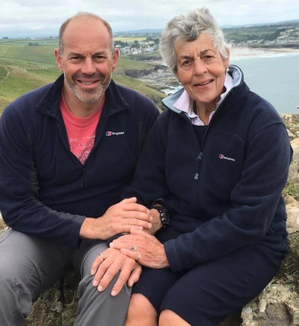 Phil Spencer with mum Anne