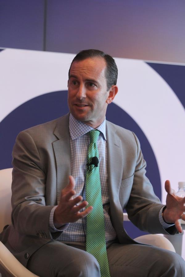 Jefrey Pollock (Founding Partner and President, Global Strategy Group)</p>

<p>　　The Not Fake News Political Advertising Roundtable seminar, Advertising Week New York 2017, Thompson Reuters Building, New York.